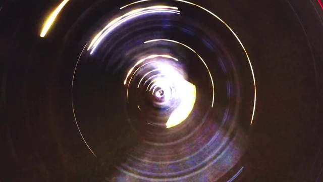 Video Reference: Purple, Gas, Circle, Electric blue, Space, Darkness, Auto part, Art, Reflection, Symmetry