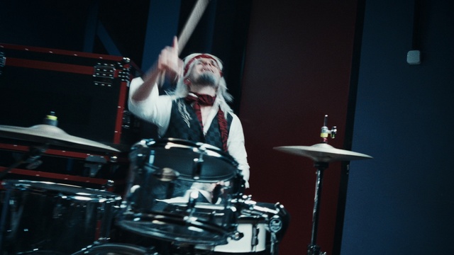 Video Reference: Membranophone, Idiophone, Drum, Musical instrument, Band plays, Cymbal, Musician, Drumhead, Musical instrument accessory, Microphone