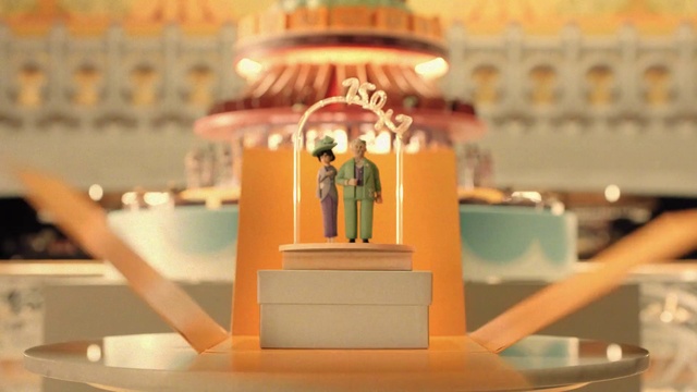 Video Reference: Building, Font, Event, Fun, Metal, Room, Figurine, Place of worship, Toy, Scale model