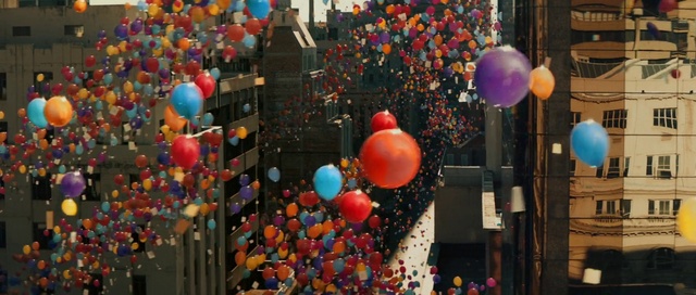 Video Reference: Daytime, Light, World, Balloon, Decoration, Architecture, Window, Pink, Biome, Red