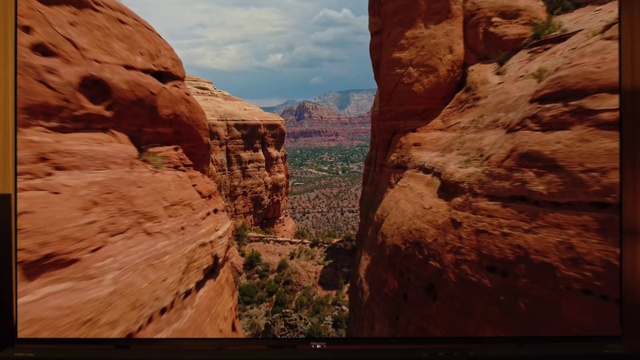 Video Reference: Sky, Mountain, Bedrock, Cloud, Natural landscape, Plant, Landscape, Formation, Geological phenomenon, Outcrop