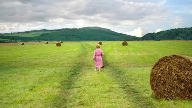 Video Reference: Cloud, Sky, Mountain, People in nature, Nature, Natural landscape, Plant, Land lot, Tree, Grass