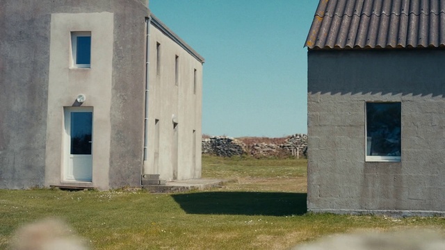 Video Reference: Sky, Blue, Window, Azure, Fixture, Land lot, Grass, Plant, Residential area, Landscape