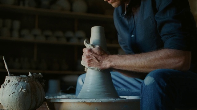 Video Reference: Wheel, Potters wheel, Clay, Creative arts, Finger, Idiophone, Artisan, Pottery, Gas, Serveware