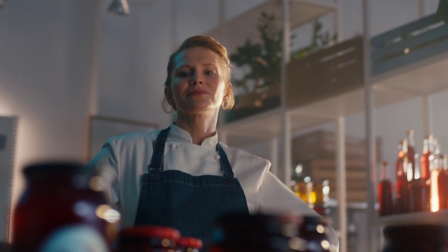 Video Reference: Cooking, Event, Fun, Fashion design, Eyewear, Drink, Chef, Uniform, Conversation, Formal wear