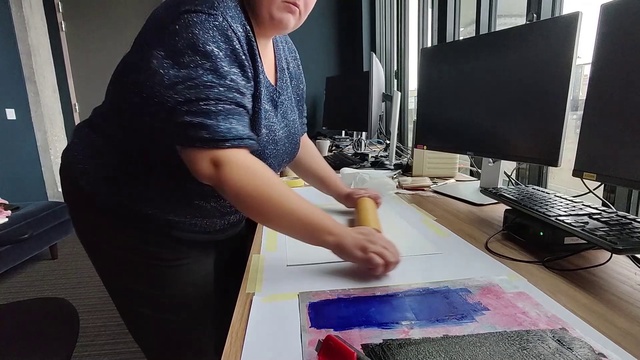 Video Reference: Computer, Table, Personal computer, Peripheral, Desk, Computer keyboard, Computer monitor, Input device, Art, Engineering