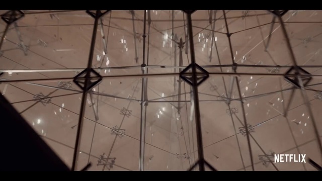 Video Reference: Wood, Tints and shades, Flooring, Space, Rectangle, Pattern, Glass, Symmetry, Ceiling, Darkness