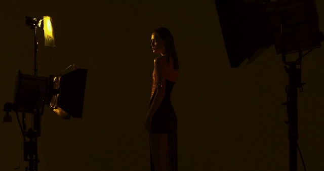 Video Reference: Flash photography, Lighting, Yellow, Art, Fashion design, Darkness, Wood, Cg artwork, Audio equipment, Backlighting