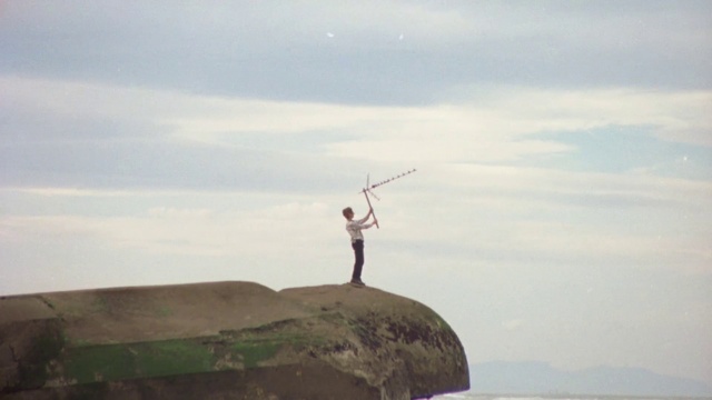 Video Reference: Sky, Cloud, Water, Wood, Landscape, Art, Horizon, Wind, Leisure, Fisherman