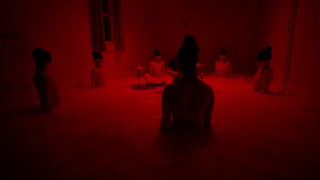 Video Reference: Building, Flooring, Art, Pink, Performing arts, Entertainment, Magenta, Tints and shades, Event, Fun