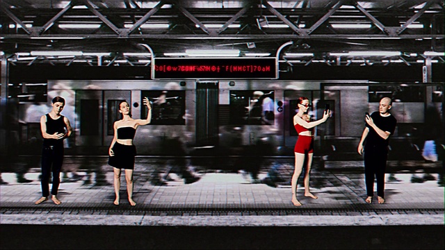 Video Reference: Automotive design, Infrastructure, Standing, Line, Public space, City, Metropolitan area, Luggage and bags, Urban area, Travel