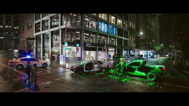 Video Reference: Car, Land vehicle, Tire, Vehicle, Wheel, Automotive lighting, Light, Building, Headlamp, Automotive design