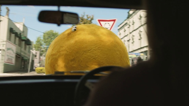 Video Reference: Sky, Plant, Automotive mirror, Window, Citrus, Rear-view mirror, Fruit, Tree, Natural foods, Tints and shades