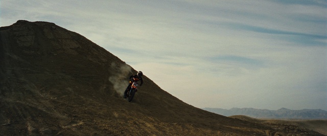 Video Reference: Cloud, Sky, Mountain, Slope, Terrain, Landscape, Geological phenomenon, Recreation, Tree, Motorcycle
