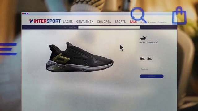 Video Reference: Shoe, Walking shoe, Automotive design, Font, Sportswear, Electric blue, Outdoor shoe, Screenshot, Athletic shoe, Brand