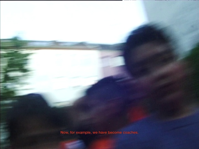 Video Reference: Tints and shades, Window, Happy, Event, Font, Display device, Darkness, Reflection, Room, Fun