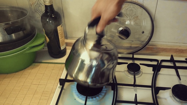 Video Reference: Bottle, Laundry room, Kitchen appliance, Home appliance, Drinkware, Kitchen utensil, Barware, Kitchen, Wine, Gas