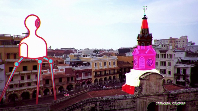 Video Reference: Sky, Building, Window, World, Pink, Red, Travel, Facade, City, Finial