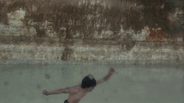 Video Reference: Water, Barefoot, Bathing, People in nature, Barechested, Recreation, Foot, Leisure, Grass, Sports