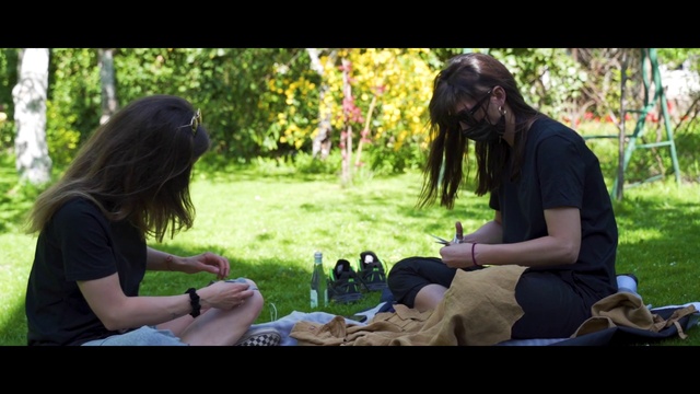 Video Reference: Arm, Plant, People in nature, Leaf, Botany, Gesture, Happy, Sunlight, Sharing, Grass