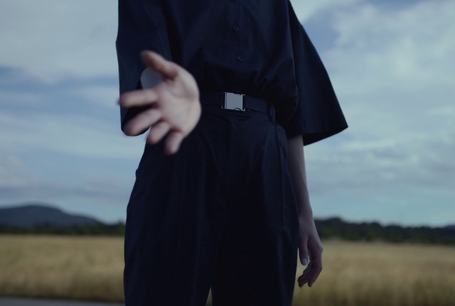 Video Reference: Hand, Cloud, Arm, Sky, Dress, Neck, Sleeve, Grey, Collar, Waist