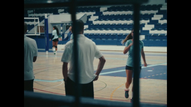 Video Reference: Shorts, Field house, Sports equipment, Leisure, Sportswear, Fun, Sport venue, Competition event, Recreation, Player