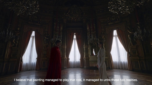 Video Reference: Building, Temple, Window, Curtain, House, Tints and shades, Wood, Event, Formal wear, Darkness