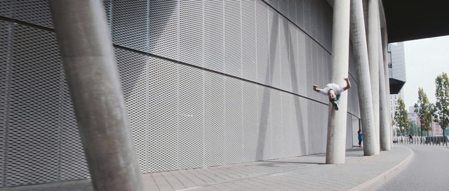 Video Reference: Shade, Mesh, Grey, Rectangle, Building, Composite material, Wood, Flooring, Facade, Tints and shades