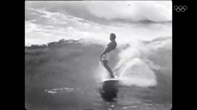 Video Reference: Water, Cloud, Sky, Flash photography, Surfing, Surfboard, Style, Black-and-white, Wind wave, Font