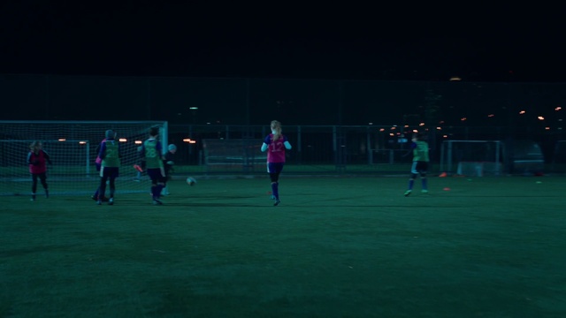 Video Reference: Active shorts, Player, Soccer, Grass, Sports equipment, Team sport, Sports, Ball game, Leisure, Midnight