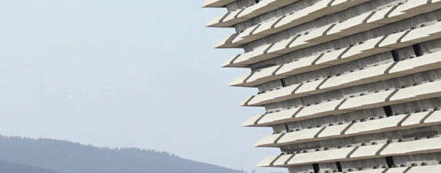 Video Reference: Sky, Building, Urban design, Wood, Window, Tower block, Rectangle, Condominium, House, Composite material