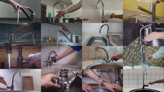 Video Reference: Tap, Kitchen sink, Sink, Plumbing fixture, Kitchen, Interior design, Countertop, Automotive design, Art, Eyewear
