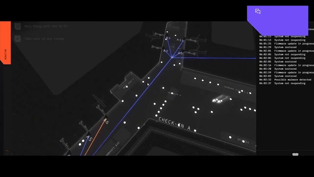 Video Reference: Rectangle, Font, Slope, Parallel, Urban design, Screenshot, Technology, Engineering, Space, Electric blue