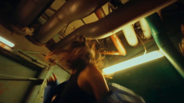 Video Reference: Flash photography, Jaw, Heat, Space, Elbow, Human leg, Darkness, Event, Automotive lighting, Ceiling