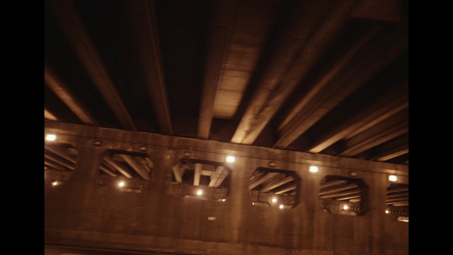 Video Reference: Wood, Tints and shades, Rectangle, Electricity, Automotive lighting, Tunnel, Darkness, Ceiling, Font, Metal