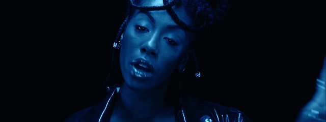 Video Reference: Lip, Eyebrow, Eye, Blue, Eyelash, Purple, Flash photography, Music artist, Cool, Entertainment
