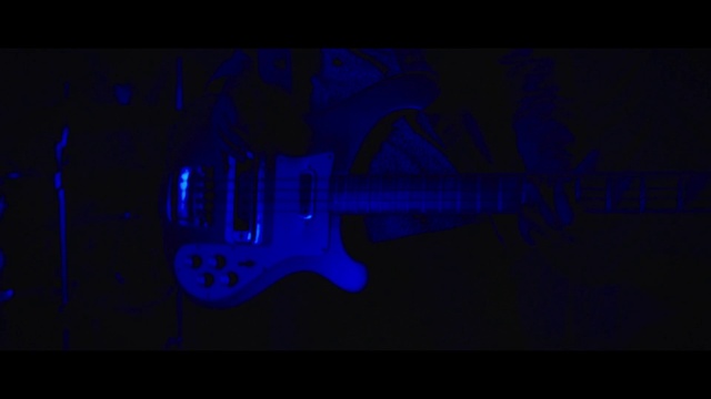 Video Reference: Azure, Guitar accessory, String instrument accessory, Font, Guitar, Art, Violet, Music, Electric blue, Pattern