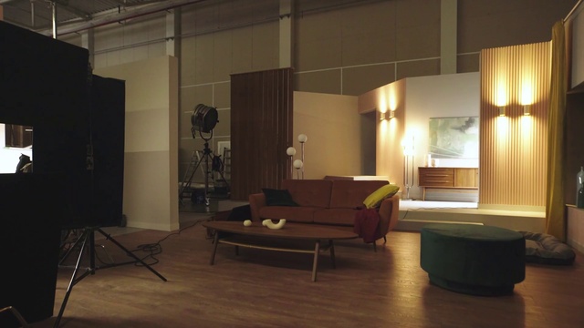 Video Reference: Furniture, Couch, Comfort, Flooring, Interior design, Wood, Floor, Hardwood, Hall, Living room