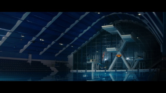 Video Reference: Rectangle, Electric blue, Technology, Space, City, Font, Science, Display device, Building, Symmetry