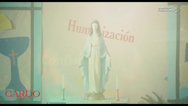 Video Reference: Art, Font, Projection screen, Display device, Rectangle, Fashion design, Event, Visual arts, Projector accessory, Advertising