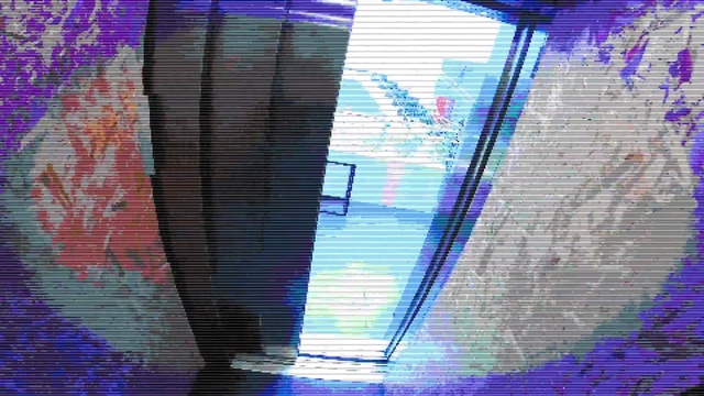 Video Reference: Blue, Purple, Azure, Architecture, Brick, Wall, Material property, Art, Brickwork, Magenta