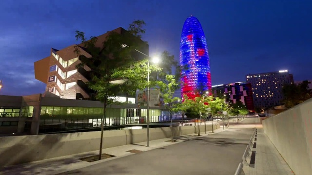 Video Reference: Building, Sky, Light, Plant, World, Tower block, Urban design, Condominium, Street light, Electricity