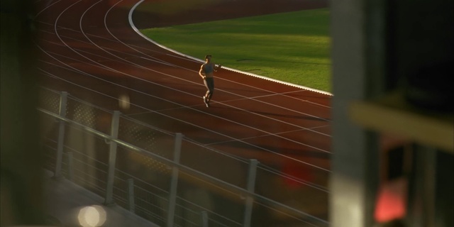 Video Reference: Track and field athletics, Black, Line, Wood, Race track, Athlete, Recreation, Running, Sports, Athletic shoe