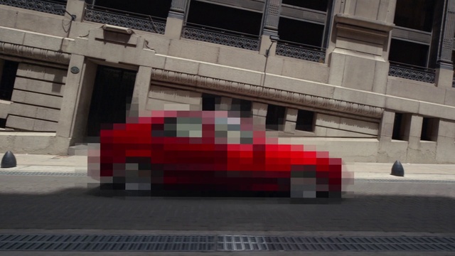 Video Reference: Building, Automotive design, Automotive lighting, Automotive tire, Architecture, Grille, Grey, Asphalt, Rectangle, Automotive exterior