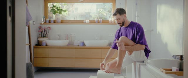 Video Reference: Shorts, Tap, Cabinetry, Sleeve, Comfort, Knee, Floor, Plant, Thigh, Flooring