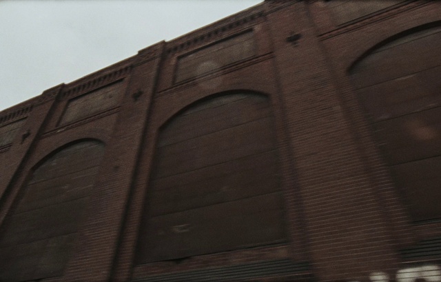 Video Reference: Brown, Building, Wood, Sky, Brickwork, Facade, Brick, Art, Tints and shades, Building material