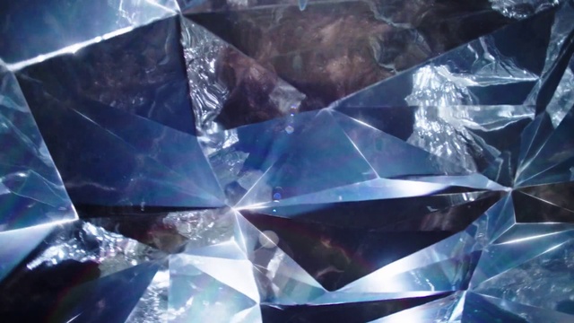 Video Reference: Triangle, Organism, Creative arts, Art, Electric blue, Space, Natural material, Symmetry, Pattern, Metal