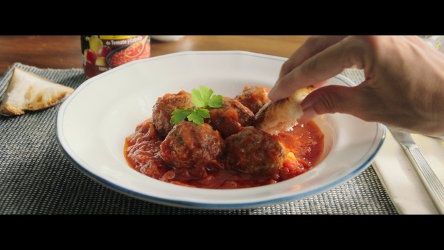 Video Reference: Food, Recipe, Ingredient, Meatball, Tableware, Stew, Cuisine, Dish, Produce, Meat