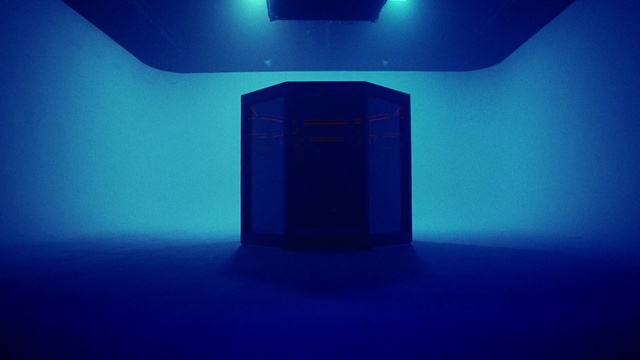 Video Reference: Blue, Azure, Rectangle, Aqua, Material property, Gas, Magenta, Flooring, Electric blue, Cylinder