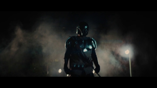 Video Reference: Helmet, Sleeve, Flash photography, Sports gear, Performing arts, Personal protective equipment, Cg artwork, Entertainment, Sky, Electric blue